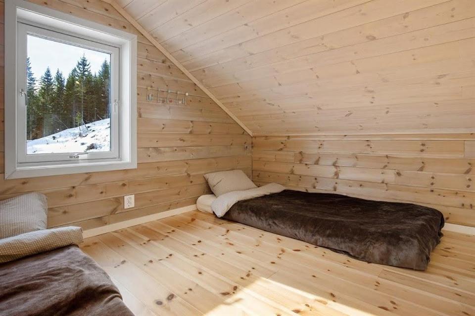 Tiny Mountain Cabin With A Panoramic View Giljane Buitenkant foto